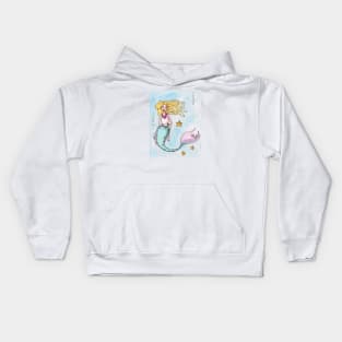 Starfish Mermaid Kids Hoodie